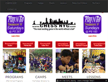 Tablet Screenshot of chessnyc.com